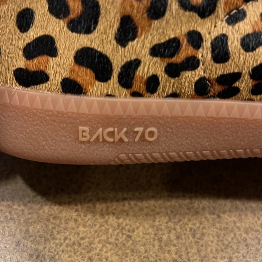 BACK 70 - CLOUD IN LEOPARD CAMEL WHITE SNEAKERS - Picture 7 of 12